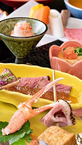 画像：グレードアップ特選飛騨牛会席